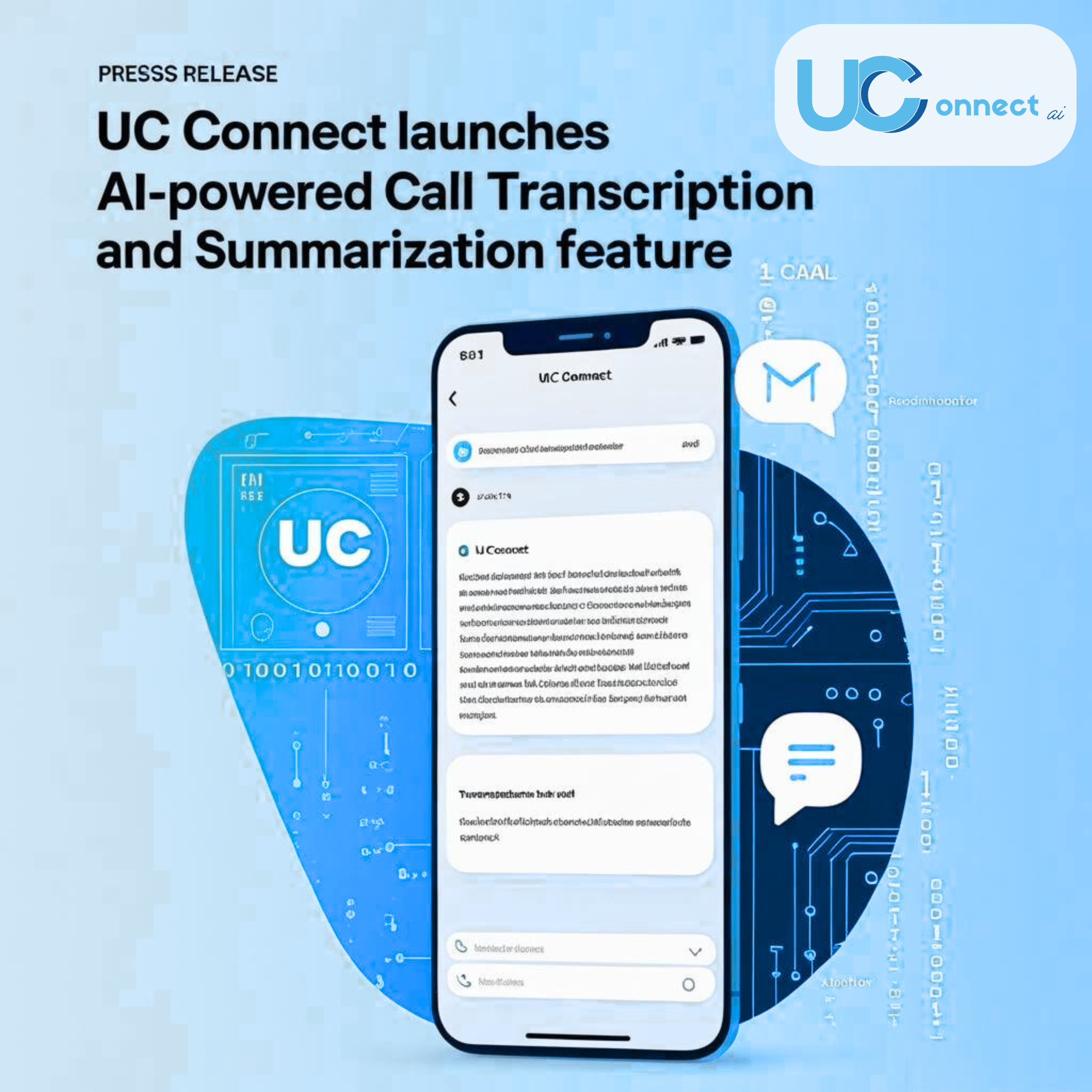 UC Connect Launches AI-Powered Call Transcription and Summarization Feature