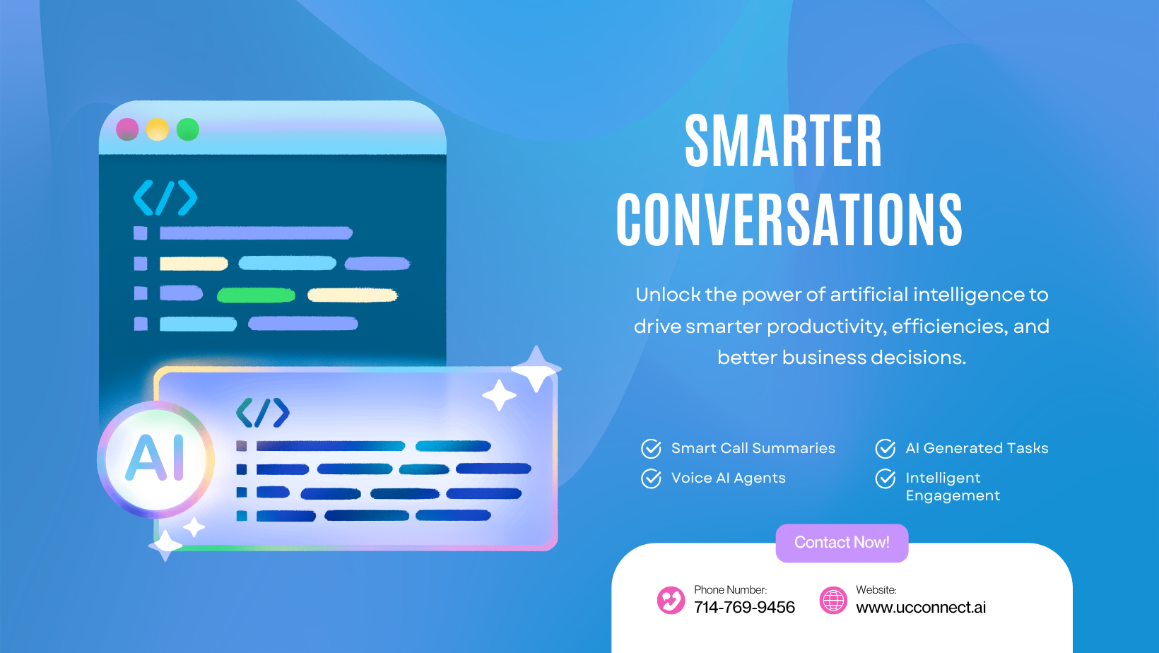 Smarter Conversations, Smarter Business: The AI Advantage