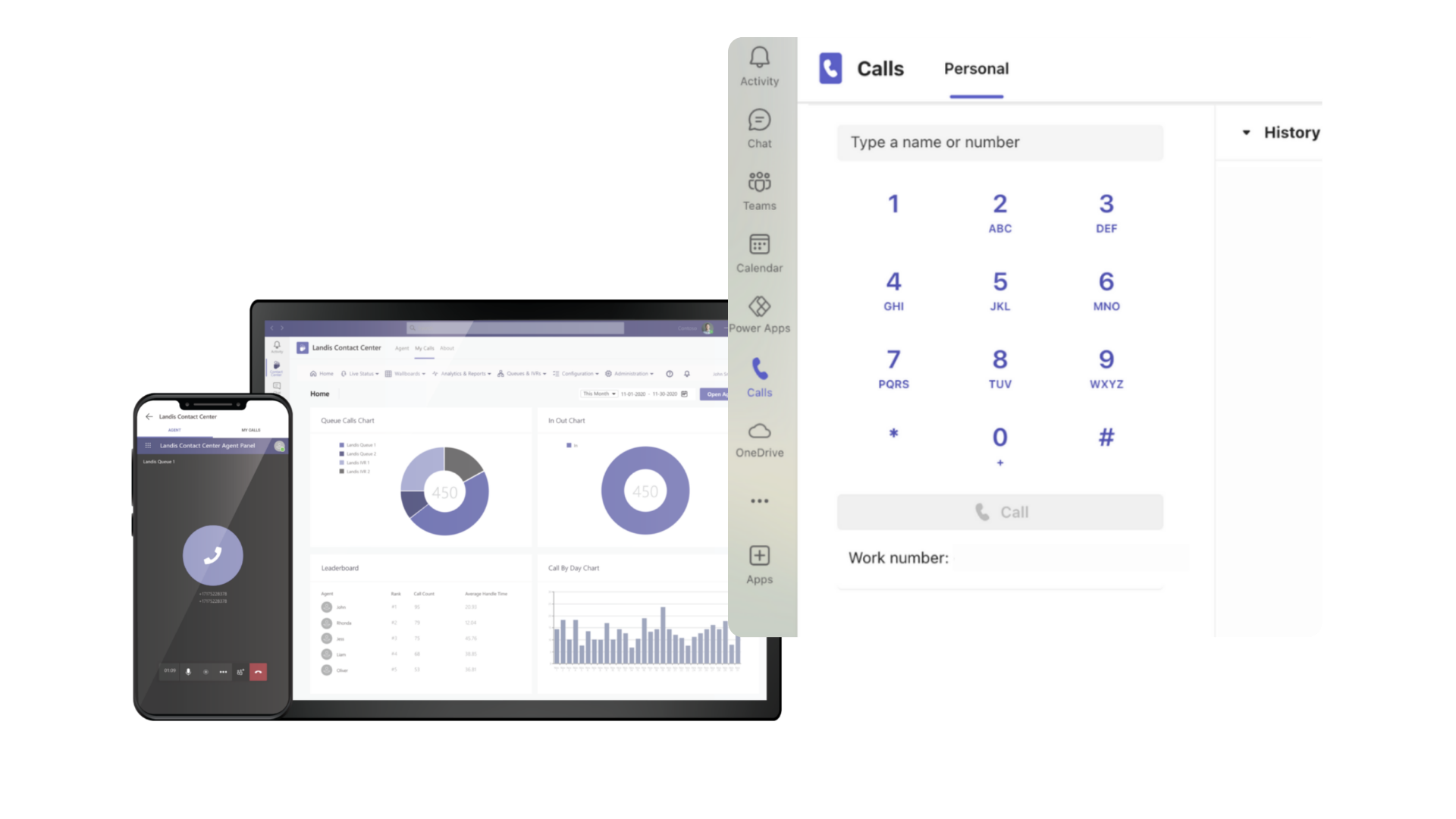 Teams Connect Interface