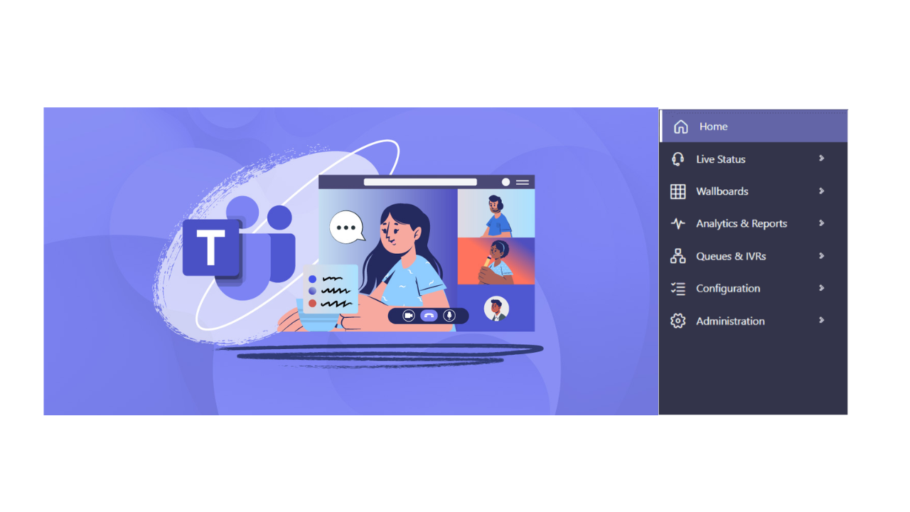 Teams Connect voice integration dashboard and unified communications tools
