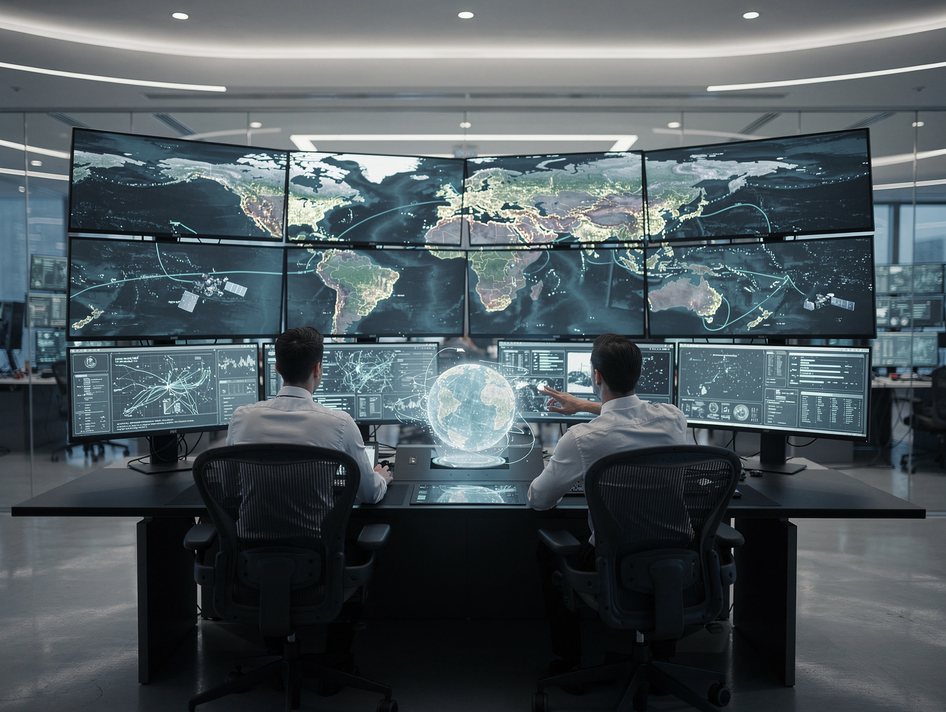 Public sector mission control and communications center