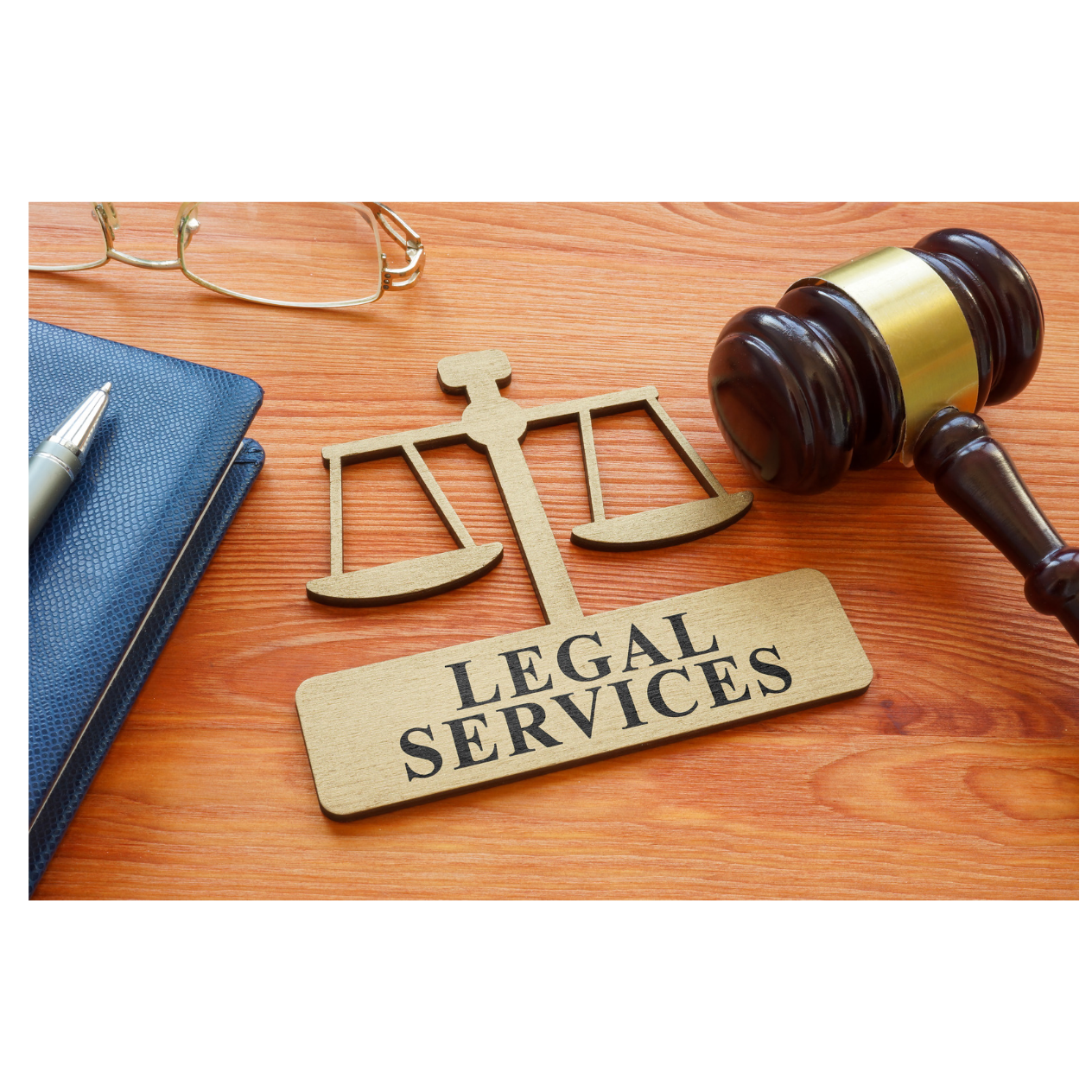 Legal professional reviewing case documents